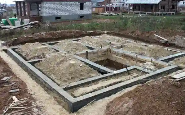 Типы фундаментов и их особенности